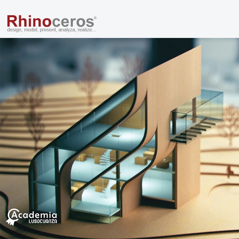 Curso Rhinoceros Essencial + V-Ray (35 horas)