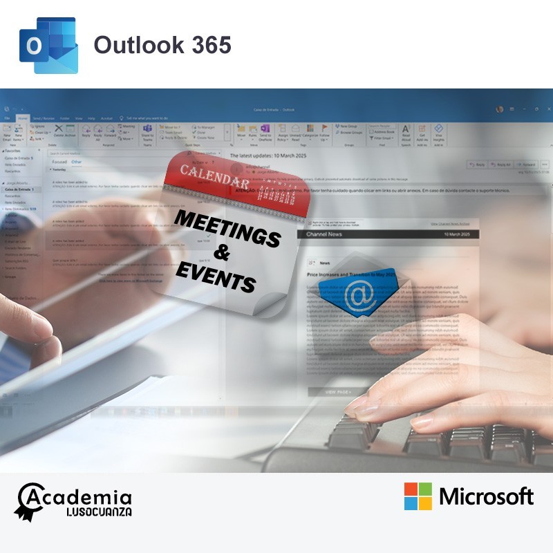 Curso MS Outlook 365 - Trabalho Colaborativo (3 horas)