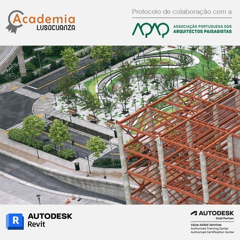 Curso de Revit para Arquitetura Paisagista (56 horas)